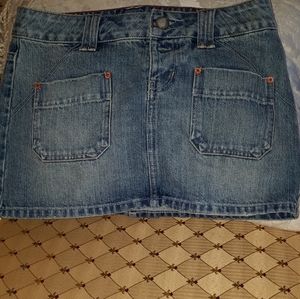 Short Jean skirt